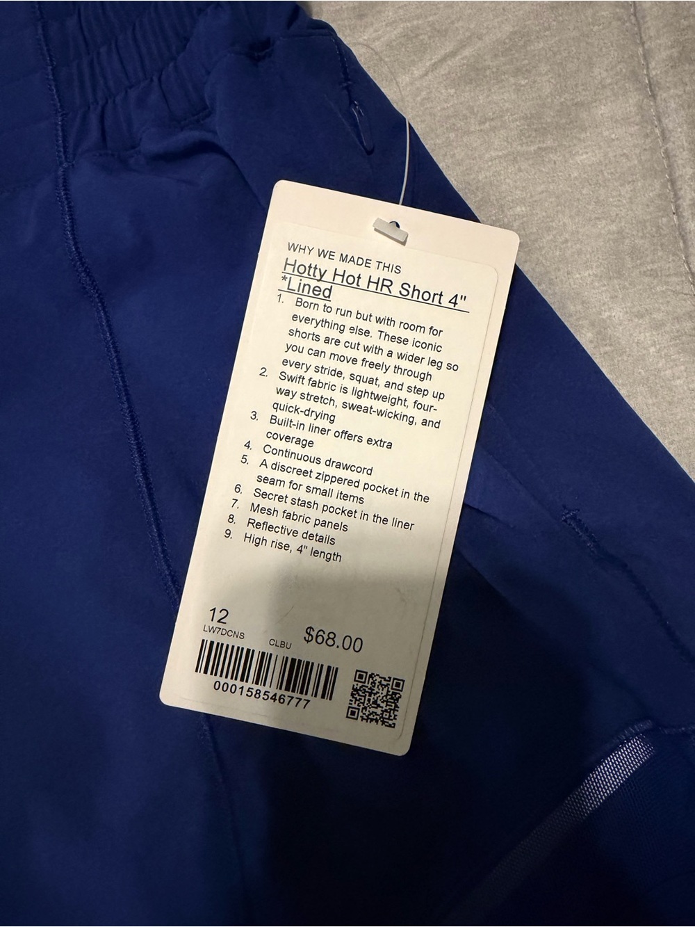 lululemon athletica Women's Hotty Hot HR 4in Shorts - Picture 2 of 3